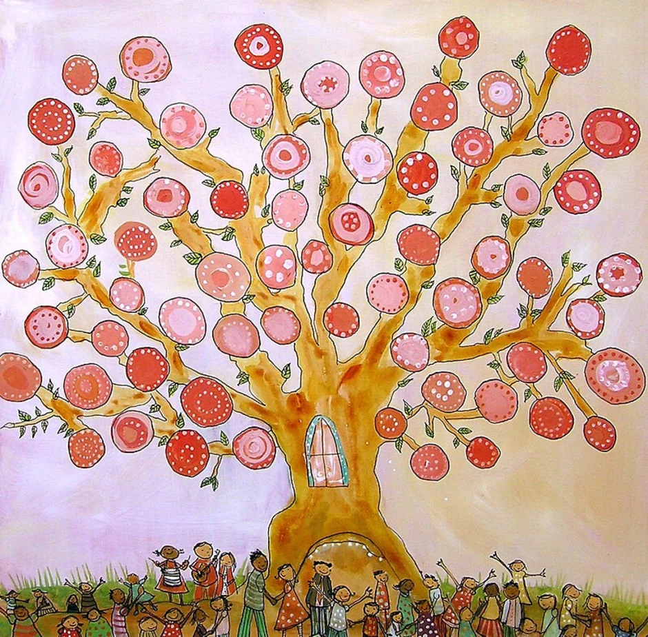 Плоды чудо дерева 5 букв. Рисование «сказочное дерево» (т.с.Комарова). Сказочное дерево. Сказочное дерево рисование. Сказочное дерево рисунок.