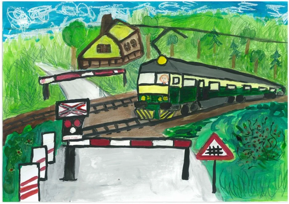 Детям про железную дорогу. Железная дорога рисунок. Рисунок на тему ЖД. Рисование железная дорога. Детская железная дорога рисунок.