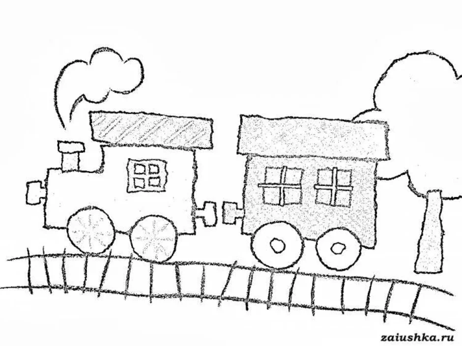 Нарисовать детскую железную. Раскраски. Паровоз. Паровоз рисунок. Рисование с детьми поезд. Поезд рисунок.
