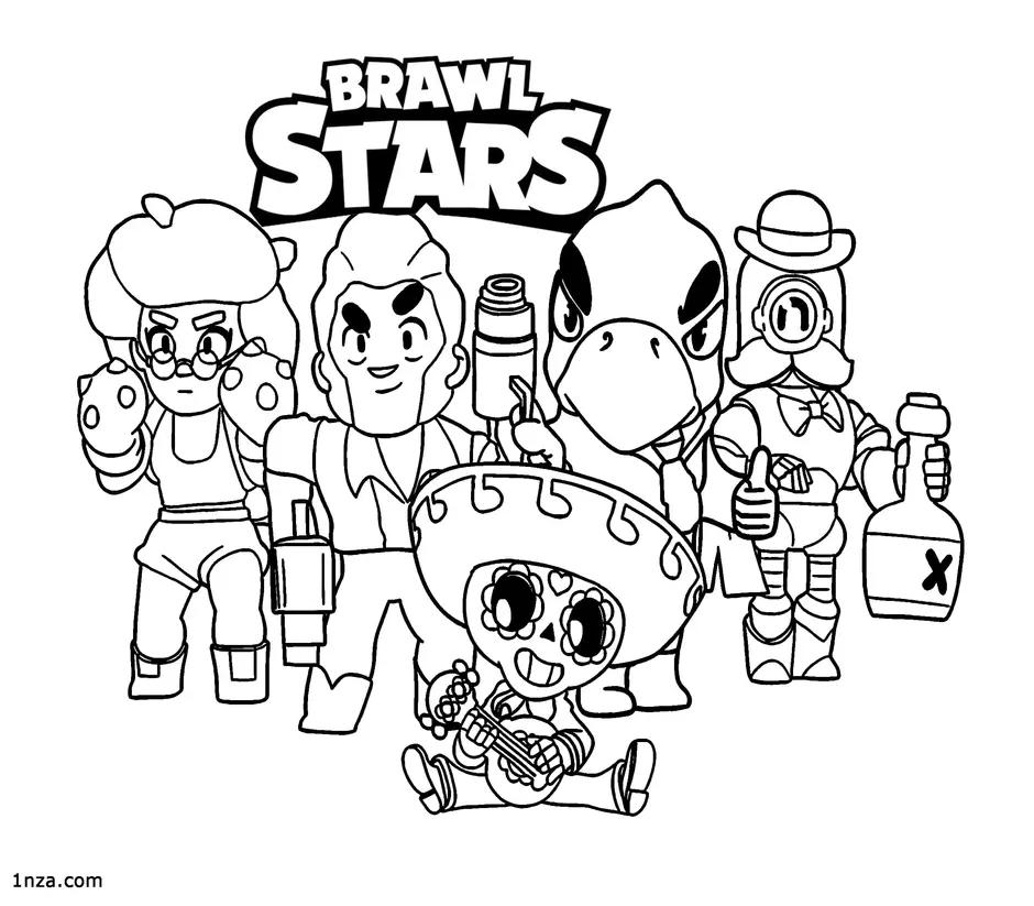 Распечатать картинки brawl stars