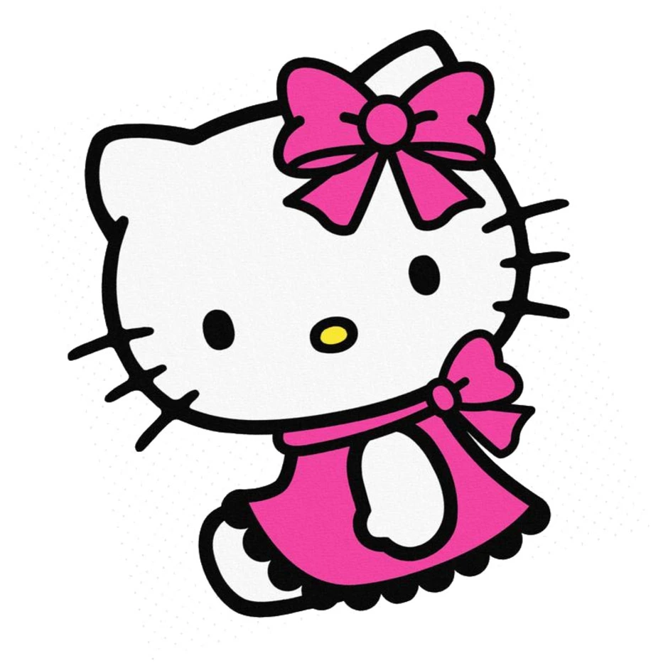 Срисовка рисунков hello kitty