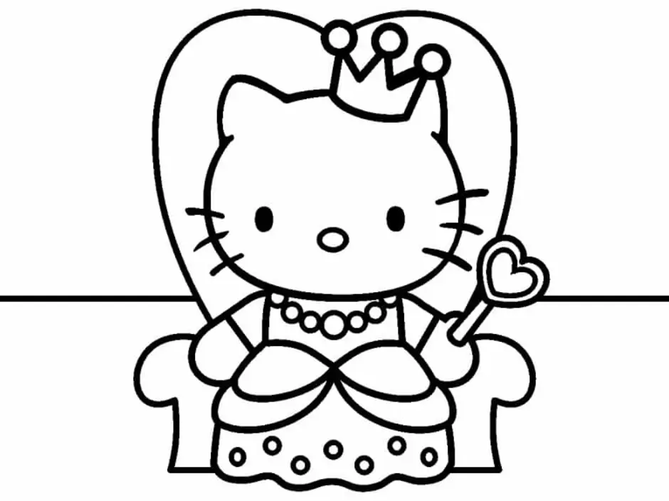 Картинки hello kitty распечатать