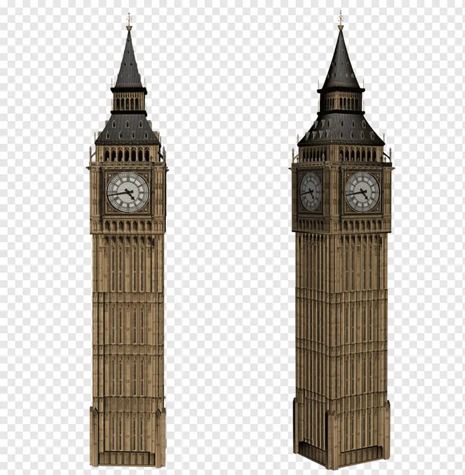 Big ben рисунок