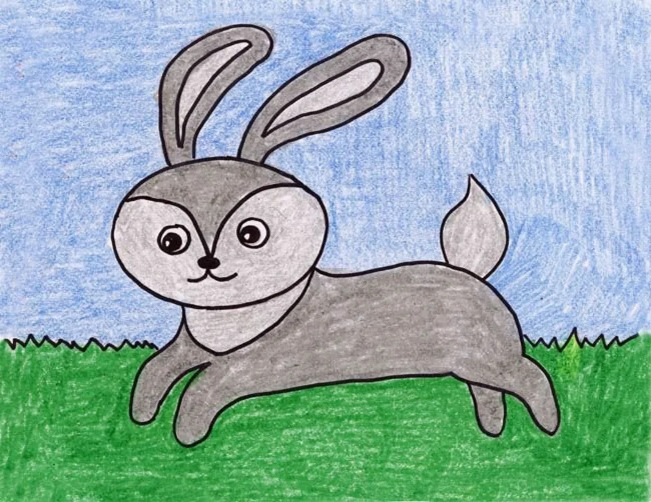 Животное рисунок 7 класс. Детский рисунок. Рисунок на тему животные. Детские рисунки животные. Зайчик рисунок.