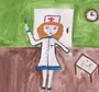 Детский рисунок врача