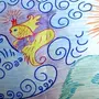 Золотая рыбка рисунок для детей
