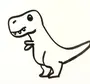 Как нарисовать динозавра