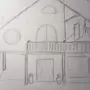 Современный дом рисунок