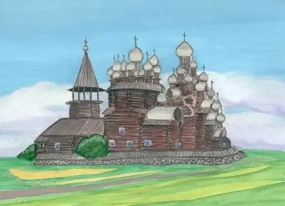 Архитектура россии рисунок