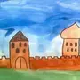 Древний город рисунок 4 класс