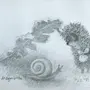 Ежик в тумане рисунок