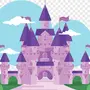Замок для принцессы рисунок