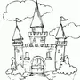 Замок Рисунок Легкий