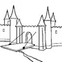 Нарисовать замок для детей