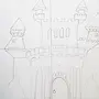 Замок Снежной Королевы Рисунок 2 Класс Карандашом