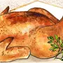 Курица в духовке рисунок