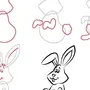 Заяц рисунок карандашом