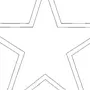 Рисунок Звезды Для Вырезания Из Бумаги