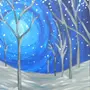 Зимний Пейзаж Рисунок 5 Класс