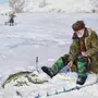 Зимняя рыбалка рисунок