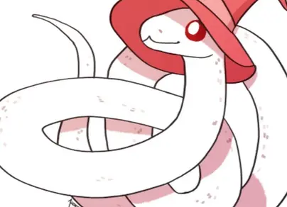Змея для срисовки