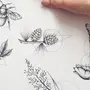 Идеи для маленьких рисунков на маленьком листочке