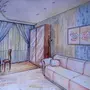 Рисунок комнаты 7 класс изо