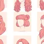 Как Нарисовать Волосы Девушки