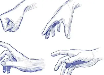 Как нарисовать руку человека
