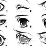 Глаза аниме рисунок