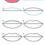 Как легко нарисовать губы