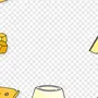 Как нарисовать сыр с дырками