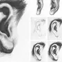 Как легко нарисовать ухо