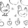 Как легко нарисовать цыпленка