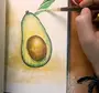 Как Нарисовать Авокадо Поэтапно Легко