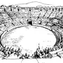 Афинский театр рисунок легкий