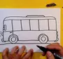 Как Легко Нарисовать Автобус