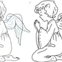 Как нарисовать ангела