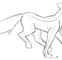 Как нарисовать аниме волка