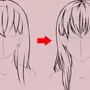 Как Нарисовать Аниме Волосы