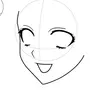 Как нарисовать аниме лицо