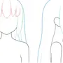 Как нарисовать аниме лицо девушки