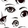 Как нарисовать глаза аниме девушки