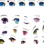 Как нарисовать глаза аниме девушки