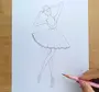 Нарисовать Балерину Легко Для Детей