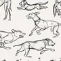 Собака бежит рисунок