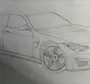 Как нарисовать машину бмв