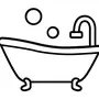 Как нарисовать ванну