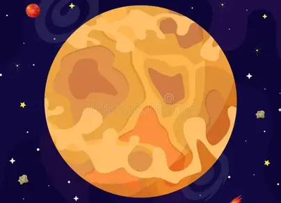 Как нарисовать венеру планету