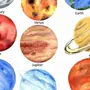 Как нарисовать венеру планету